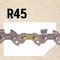 Oregon Oregon AdvanceCut R45 12 in. Chainsaw Chain 45 links R45 - alternate 8